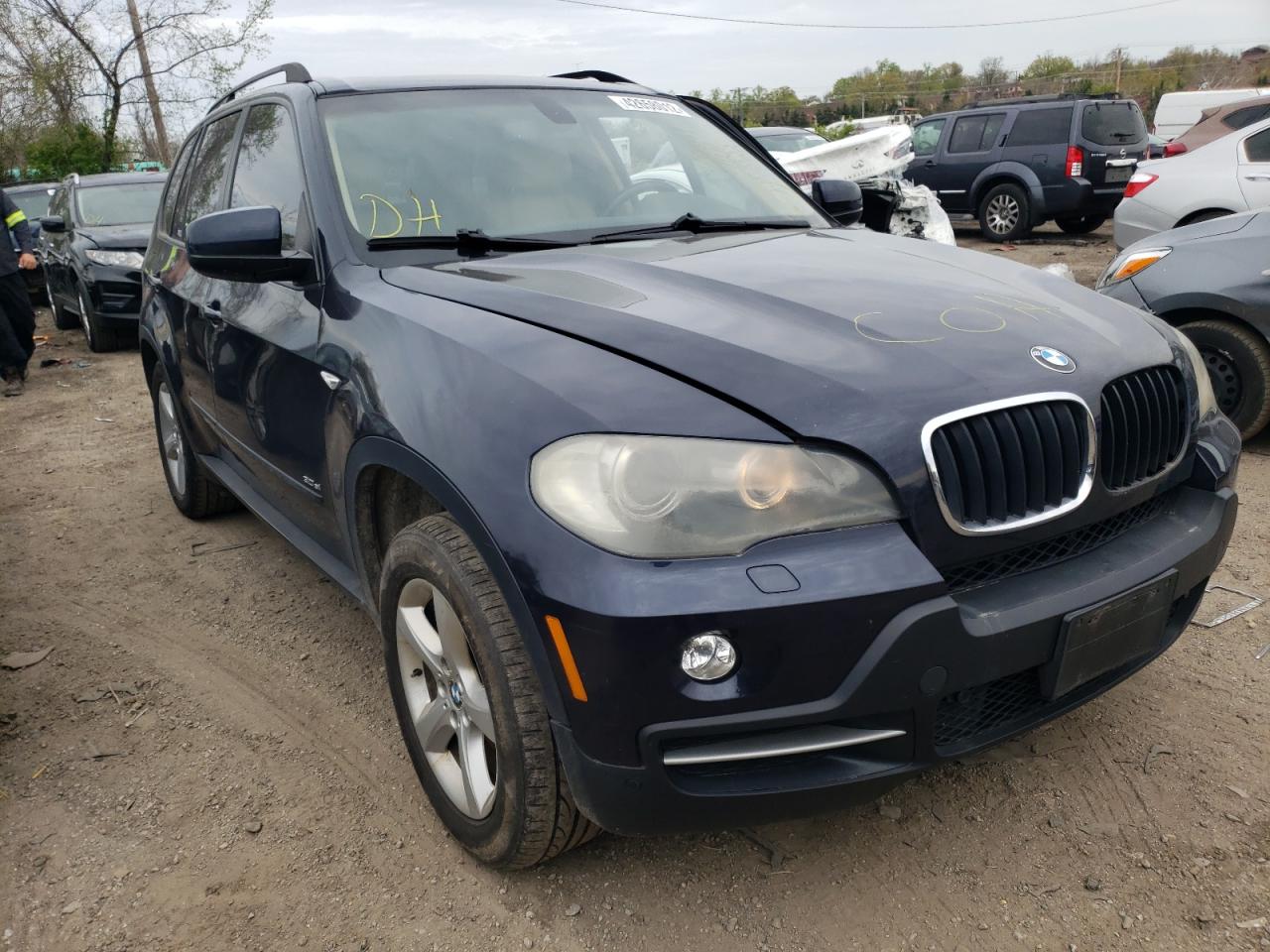 BMW X5 3.0I 2008 with VIN 5UXFE43598L030195 - Photo from auction
