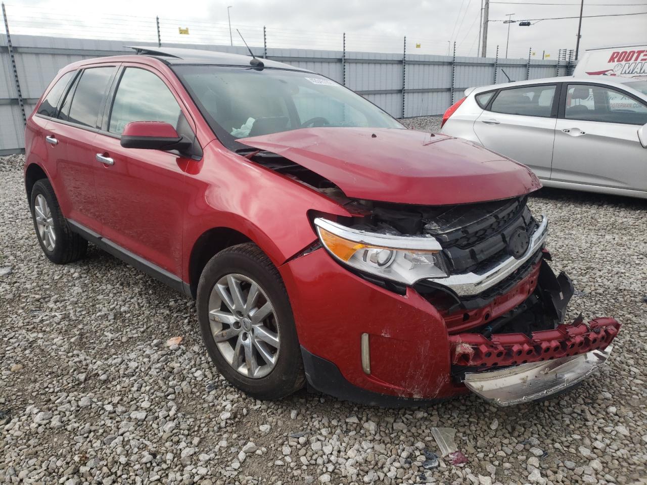 FORD EDGE SEL 2011 with VIN 2FMDK3JC8BBB25573 - Photo from auction