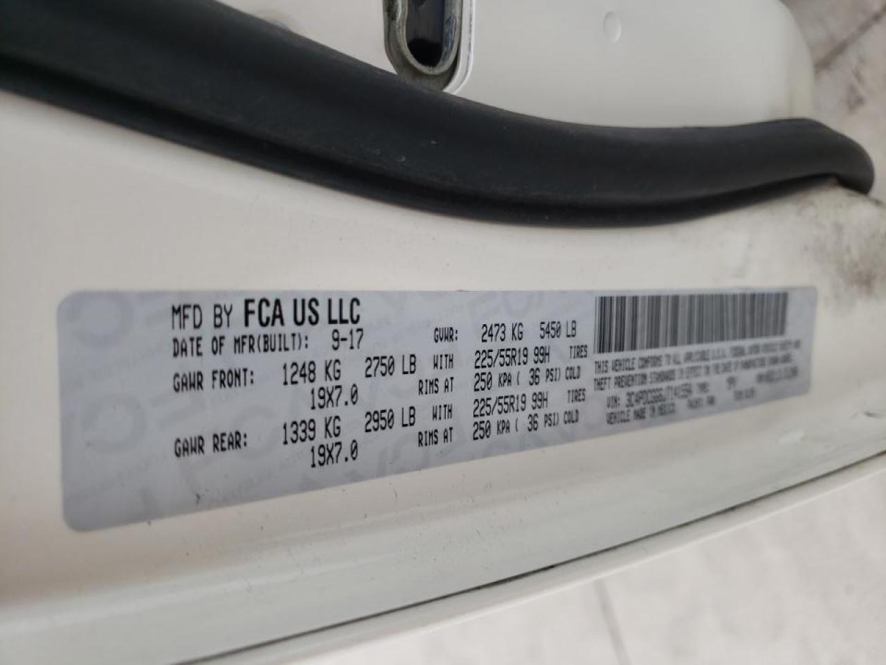 Photo 10 from auction – 2018 DODGE JOURNEY CR with VIN 3C4PDCGG6JT141554