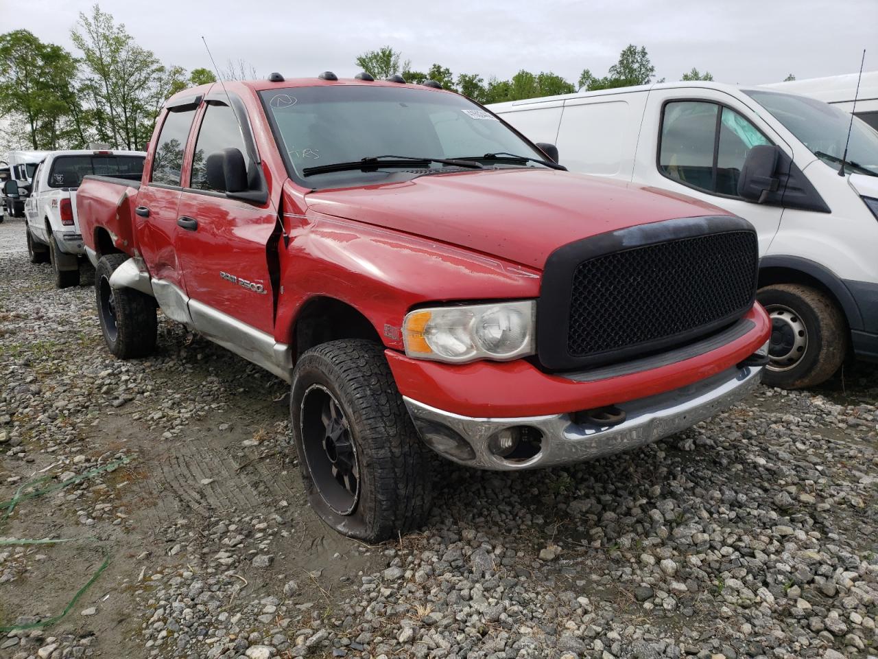 DODGE RAM 2500 S 2003 with VIN 3D7KU28D23G778631 - Photo from auction
