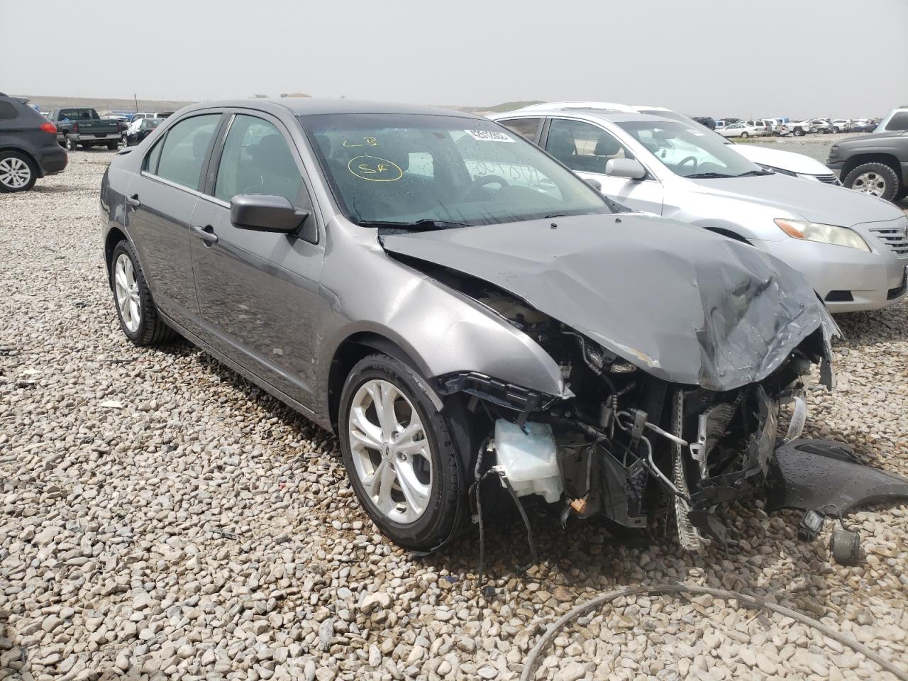 FORD FUSION SE 2012 with VIN 3FAHP0HA5CR397257 - Photo from auction