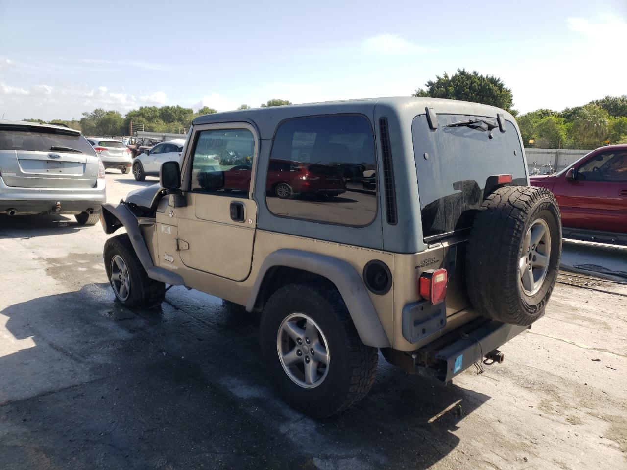 Photo 3 from auction – 2006 JEEP WRANGLER X with VIN 1J4FA39S06P703430
