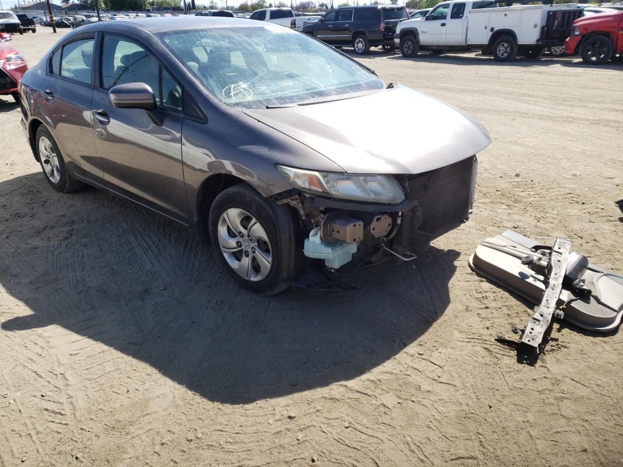 HONDA CIVIC LX 2014 with VIN 19XFB2F58EE244349 - Photo from auction