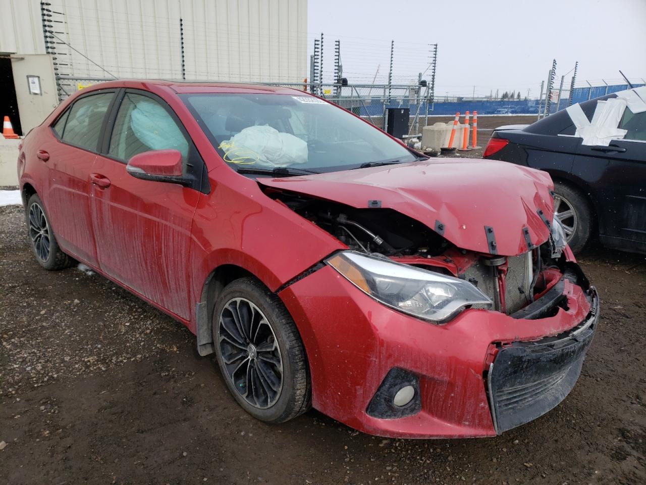 TOYOTA COROLLA L 2015 with VIN 2T1BURHE0FC289848 - Photo from auction