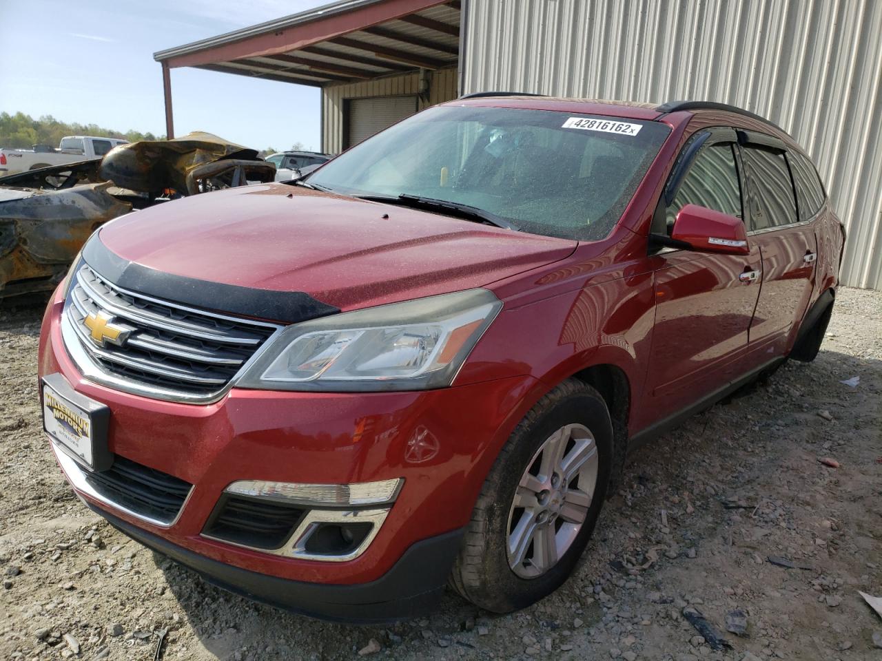 Photo 2 from auction – 2013 CHEVROLET TRAVERSE L with VIN 1GNKRGKD0DJ179770