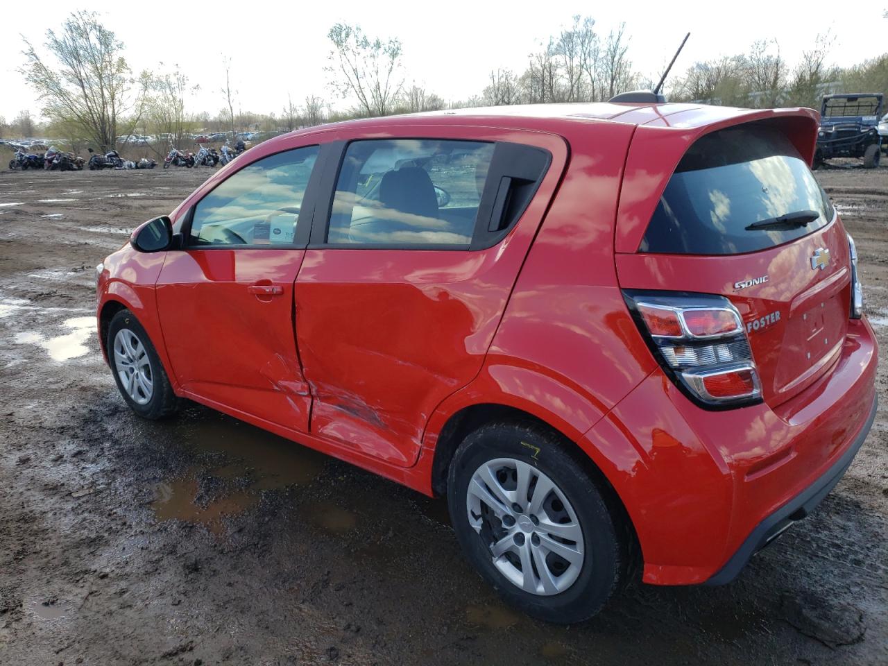 Photo 9 from auction – 2020 CHEVROLET SONIC with VIN 1G1JG6SB8L4127960