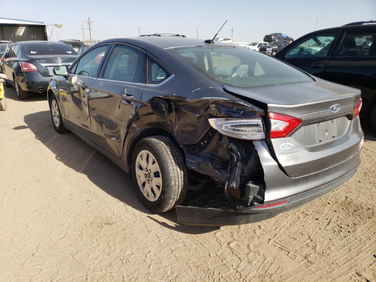 Photo 9 from auction – 2014 FORD FUSION S with VIN 3FA6P0G72ER355905
