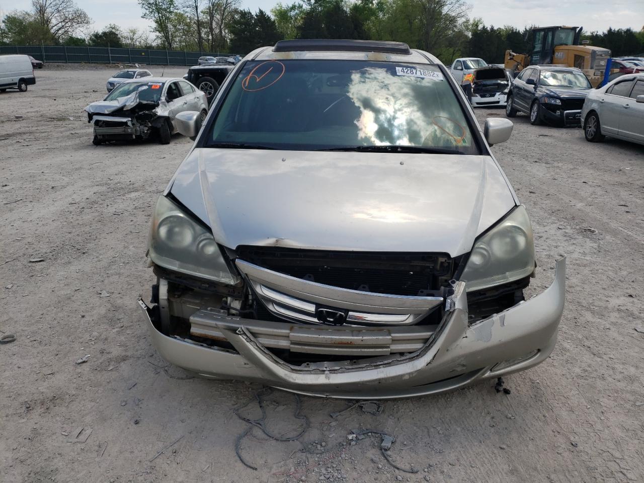 Photo 9 from auction – 2005 HONDA ODYSSEY EX with VIN 5FNRL38635B033477