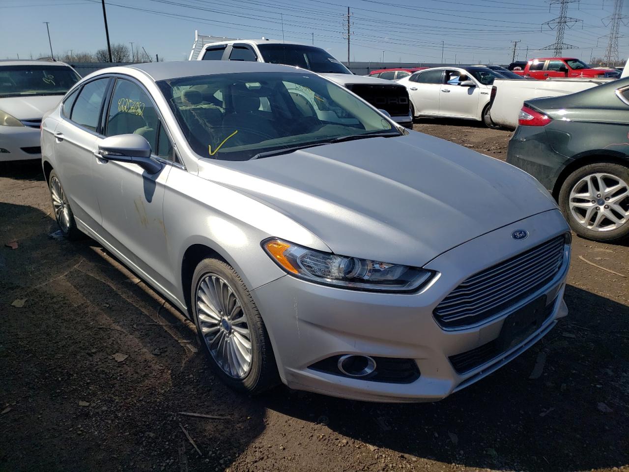 FORD FUSION TIT 2014 with VIN 3FA6P0D93ER359211 - Photo from auction