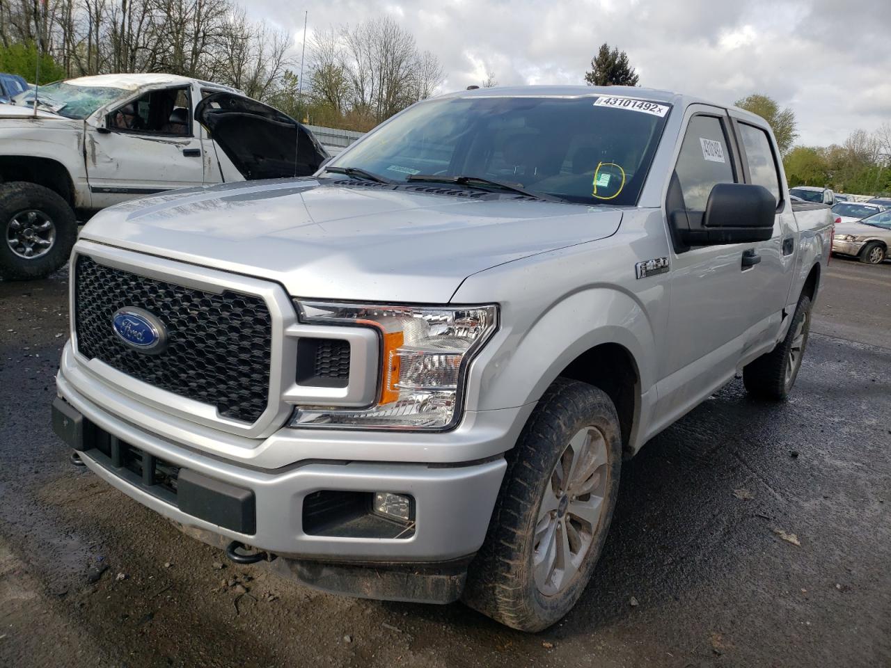 Photo 2 from auction – 2018 FORD F150 SUPER with VIN 1FTEW1EP3JKC10081