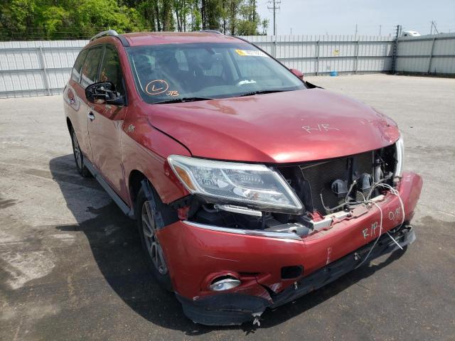 NISSAN PATHFINDER 2015 مع رقم تعريف المركبة 5N1AR2MN1FC653032 - صورة من المزاد