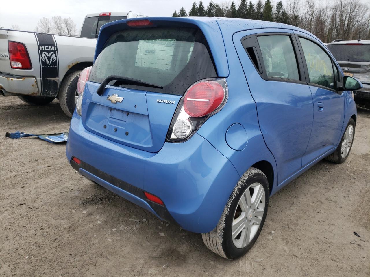 Photo 4 from auction – 2014 CHEVROLET SPARK LS with VIN KL8CB6S90EC469075