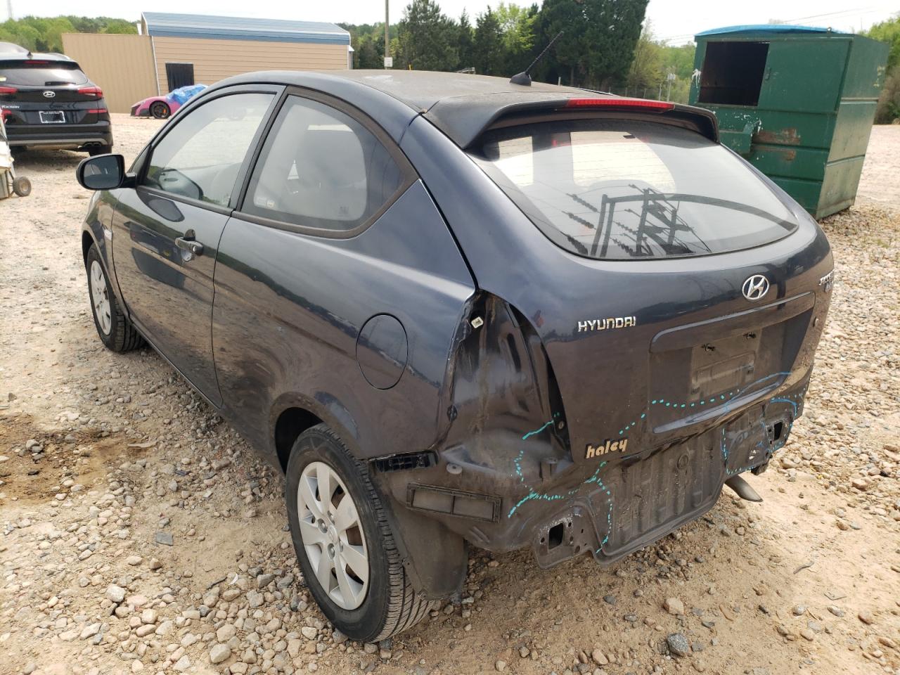 Photo 3 from auction – 2010 HYUNDAI ACCENT BLU with VIN KMHCM3AC4AU182142