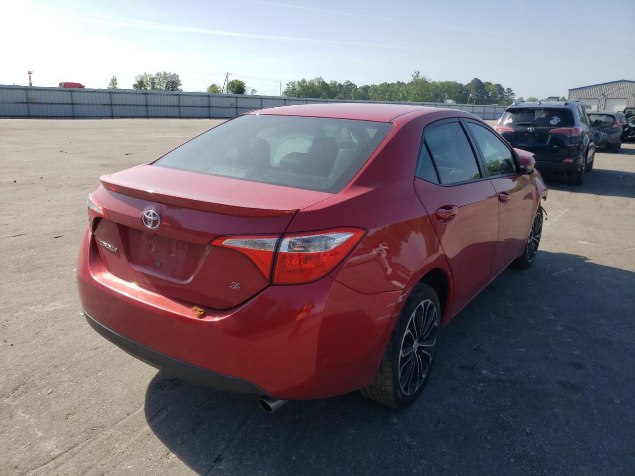 Photo 4 from auction – 2014 TOYOTA COROLLA L with VIN 2T1BURHE5EC046003