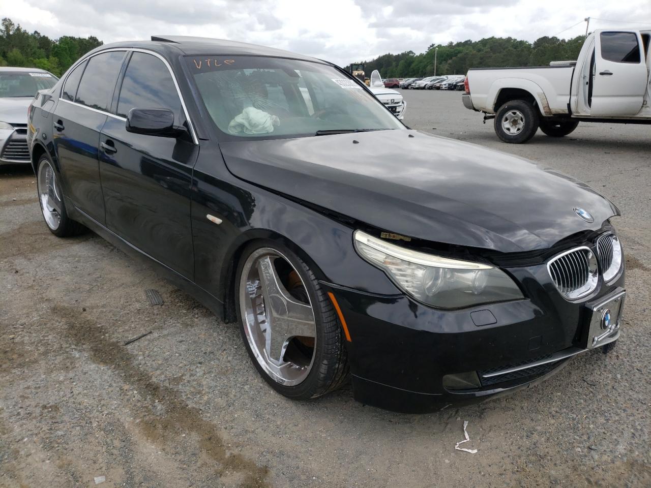 BMW 528 I 2008 with VIN WBANU53568C111688 - Photo from auction