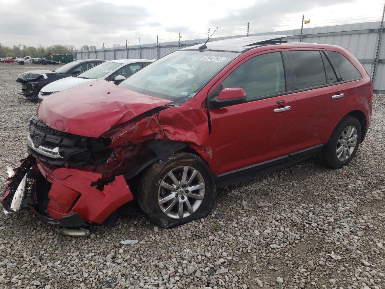 Photo 2 from auction – 2011 FORD EDGE SEL with VIN 2FMDK3JC8BBB25573