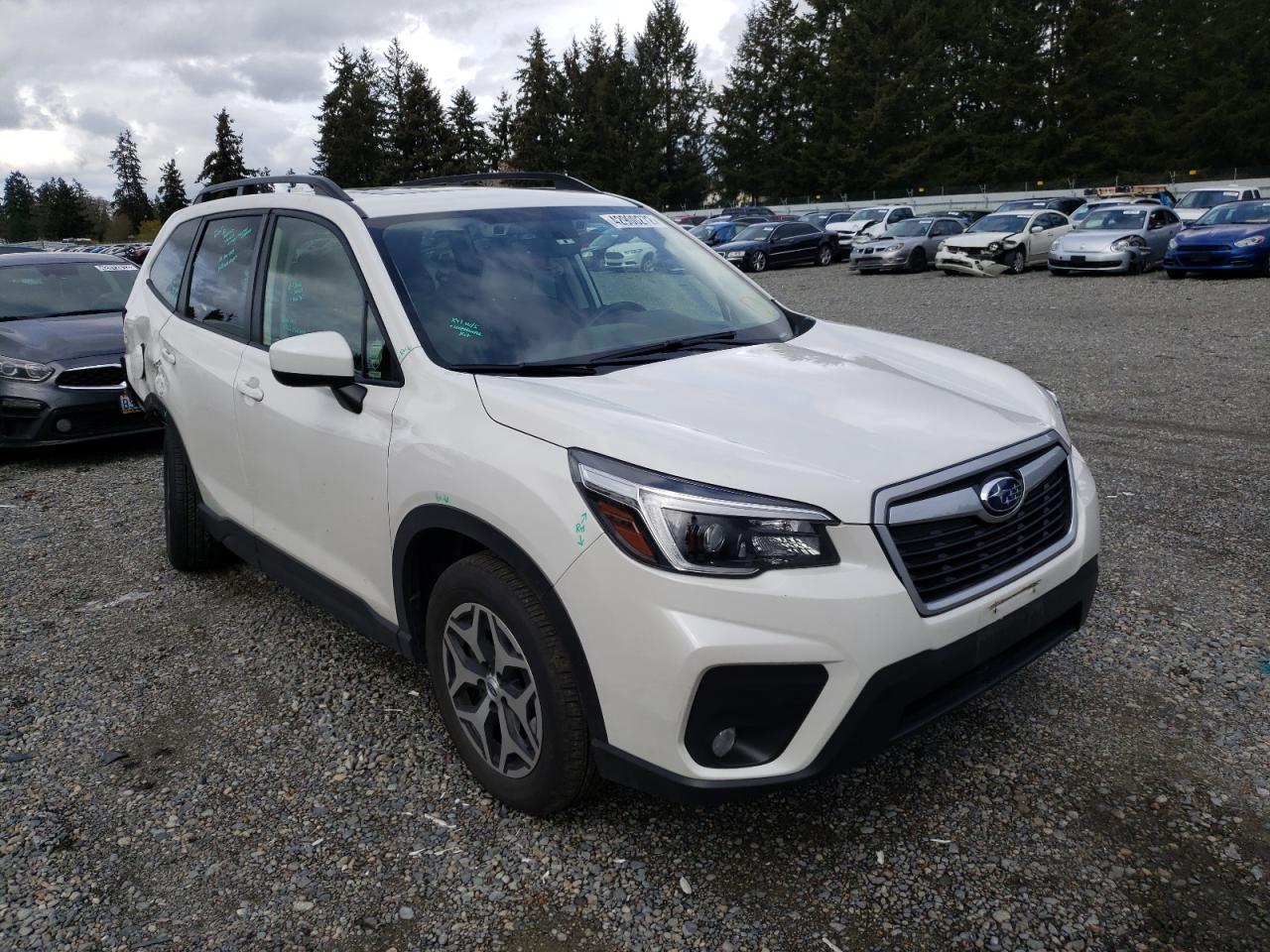 SUBARU FORESTER P 2021 with VIN JF2SKAJC0MH476940 - Photo from auction