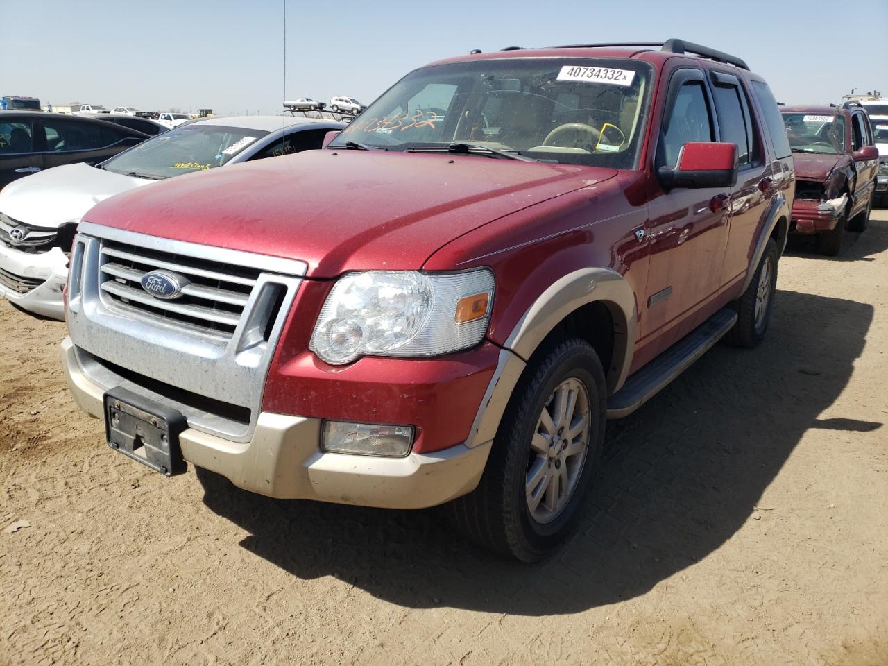 Photo 12 from auction – 2008 FORD EXPLORER E with VIN 1FMEU74838UA68070