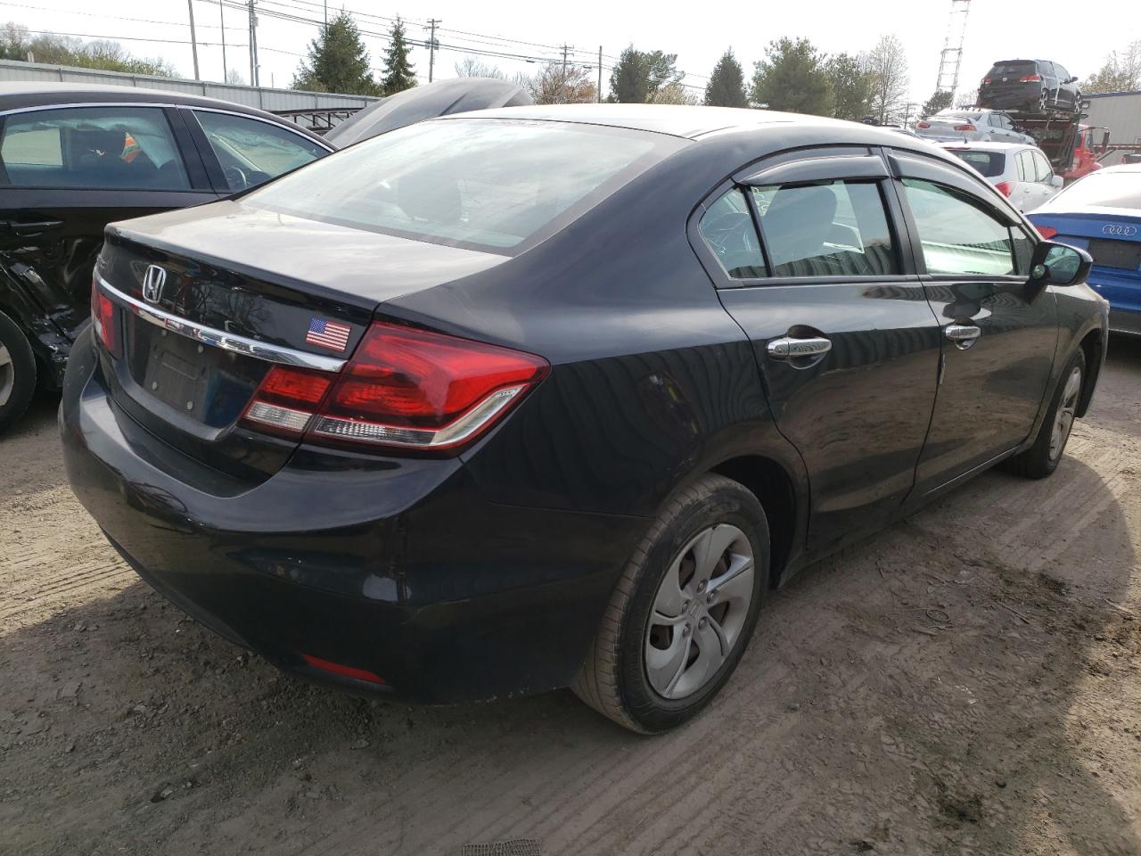 Photo 4 from auction – 2015 HONDA CIVIC LX with VIN 19XFB2F56FE238339