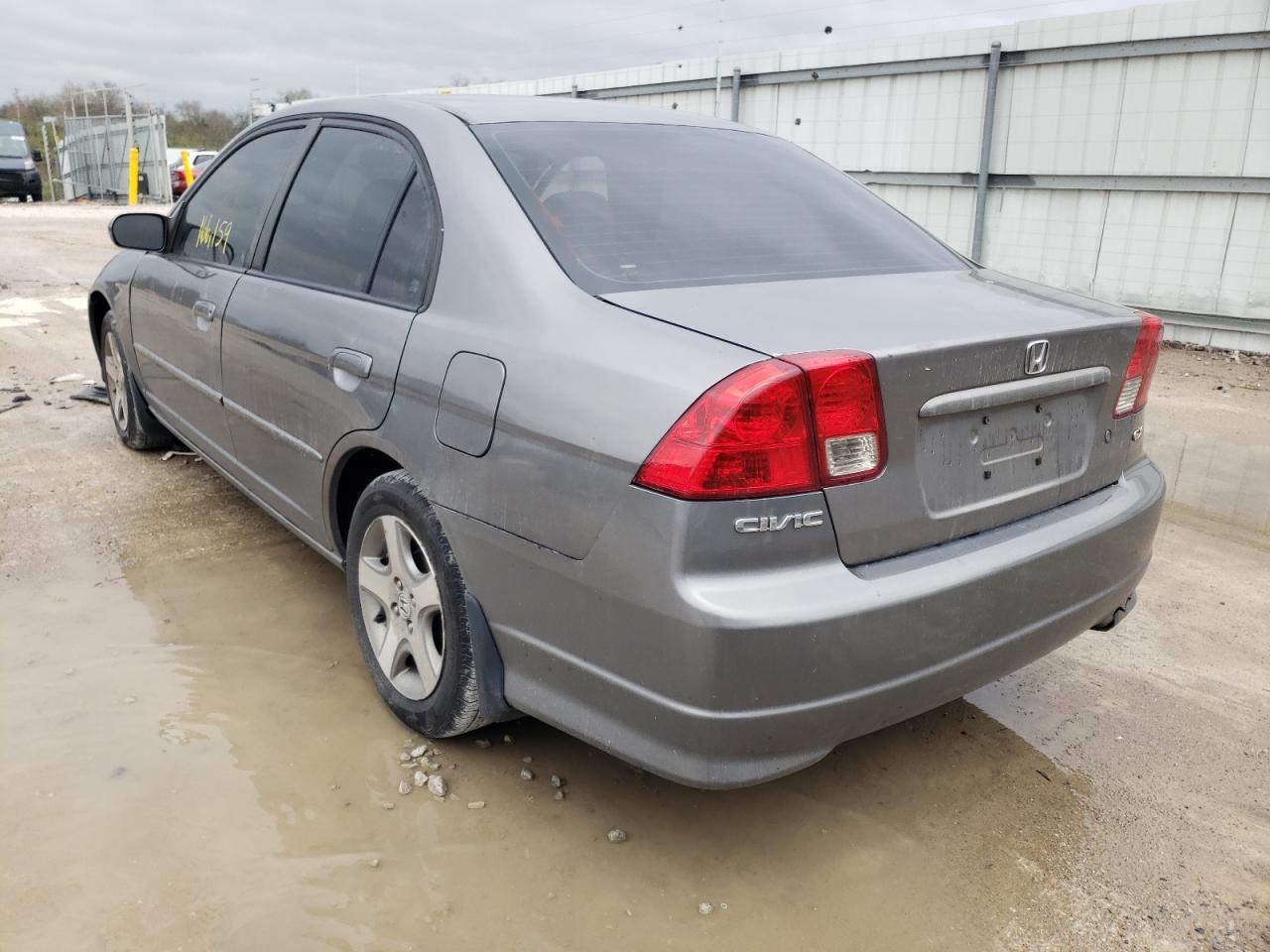 Photo 3 from auction – 2004 HONDA CIVIC EX with VIN 1HGES25764L023645