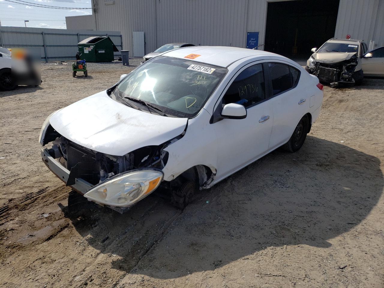 Photo 2 from auction – 2012 NISSAN VERSA S with VIN 3N1CN7AP2CL855425