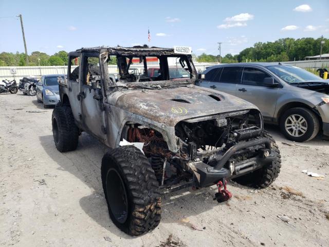 JEEP WRANGLER U 2016 with VIN 1C4BJWDG5GL223546 - Photo from auction