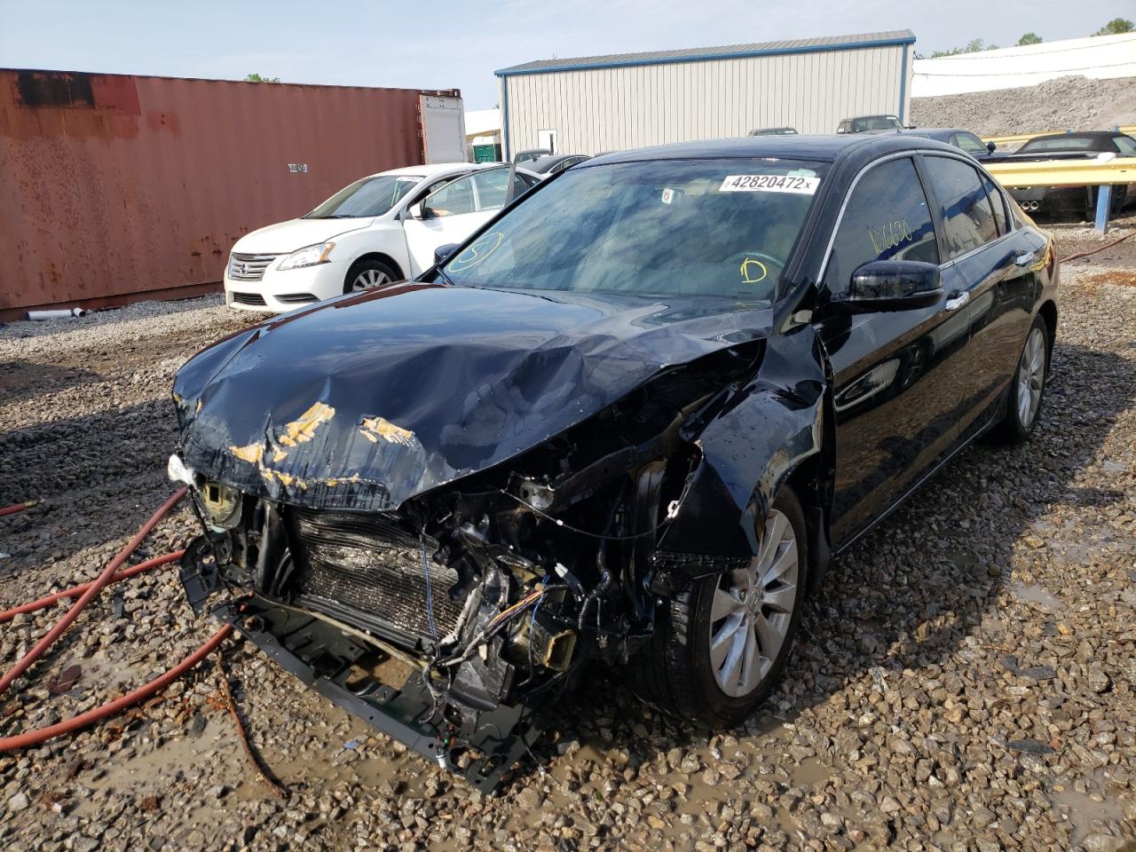 Photo 2 from auction – 2014 HONDA ACCORD EX with VIN 1HGCR2F72EA059525