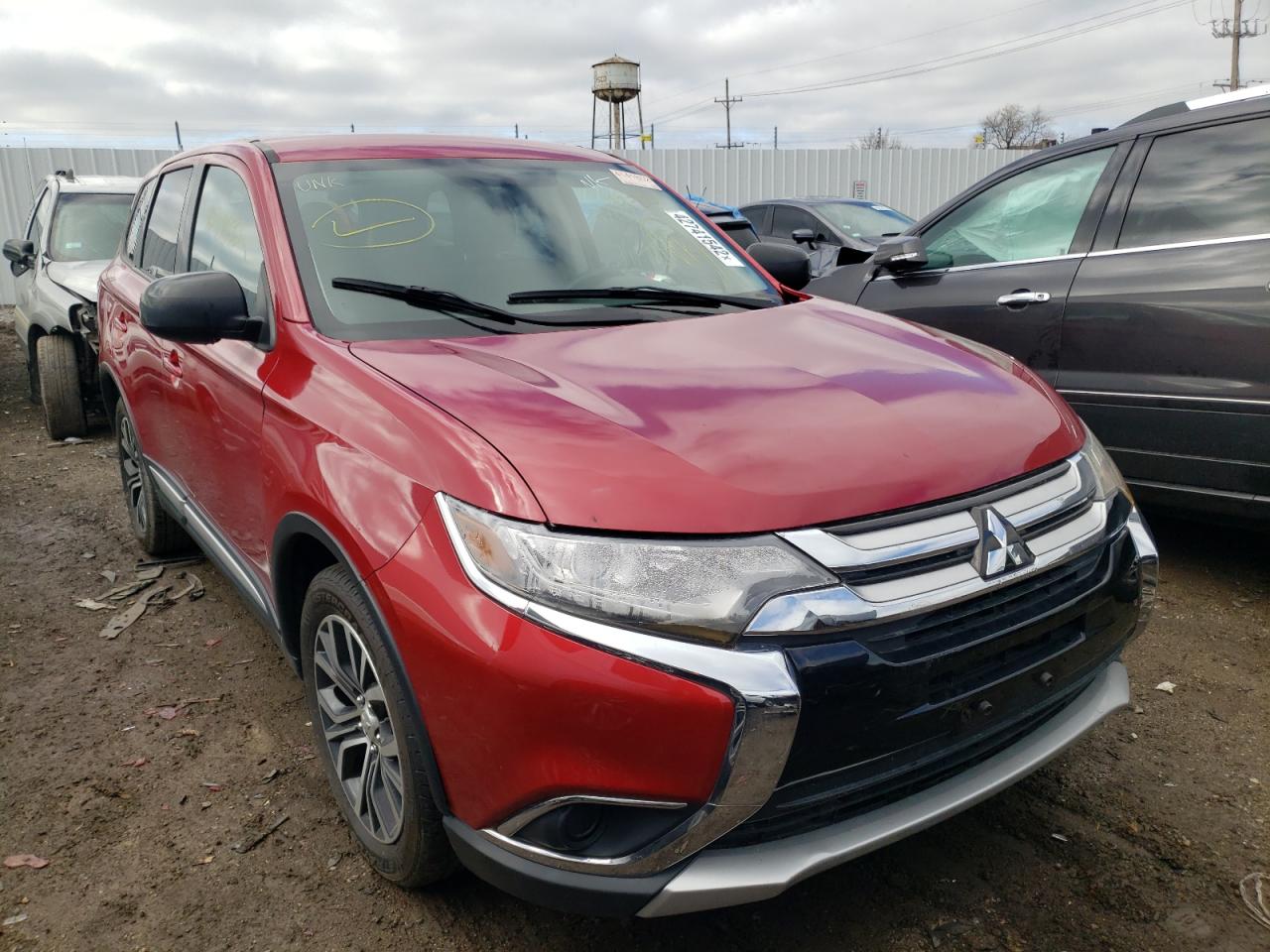 MITSUBISHI OUTLANDER 2018 with VIN JA4AZ3A31JZ057013 - Photo from auction
