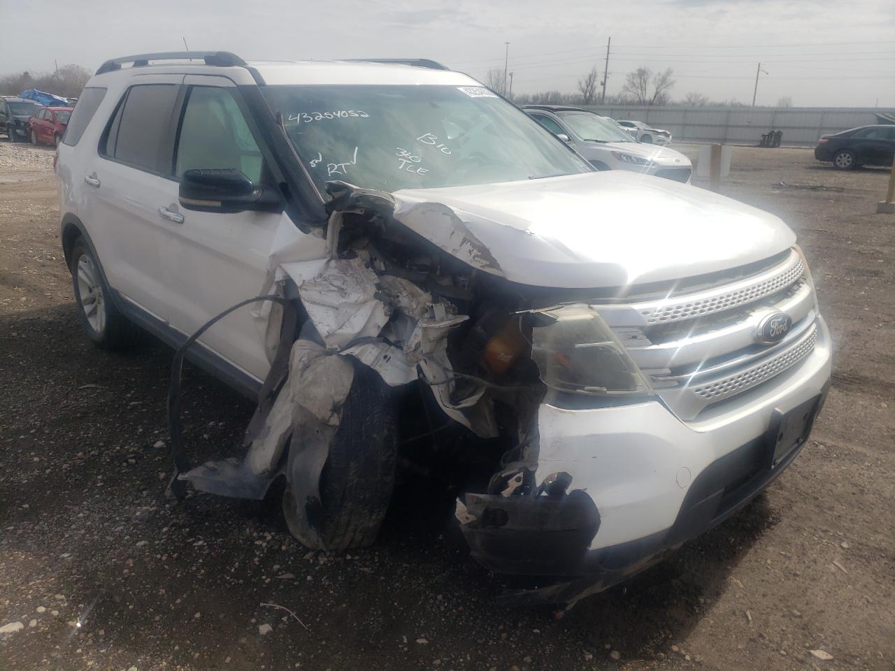 FORD EXPLORER X 2013 with VIN 1FM5K7D81DGA04222 - Photo from auction