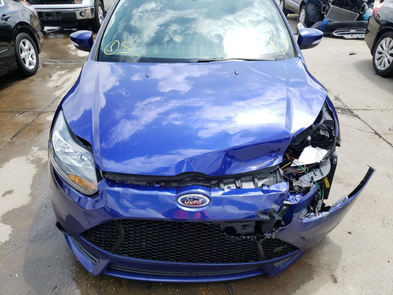 Photo 9 from auction – 2014 FORD FOCUS ST with VIN 1FADP3L98EL276043