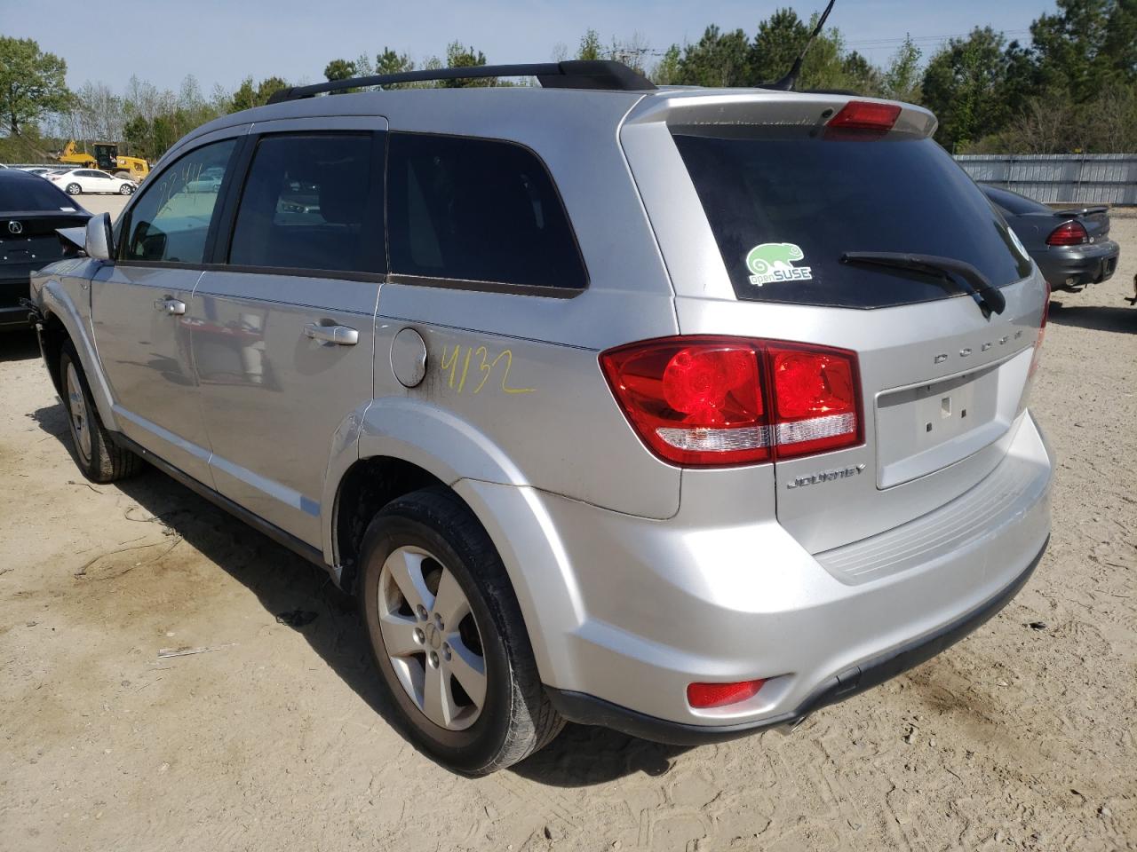 Photo 3 from auction – 2011 DODGE JOURNEY MA with VIN 3D4PG1FG4BT567647