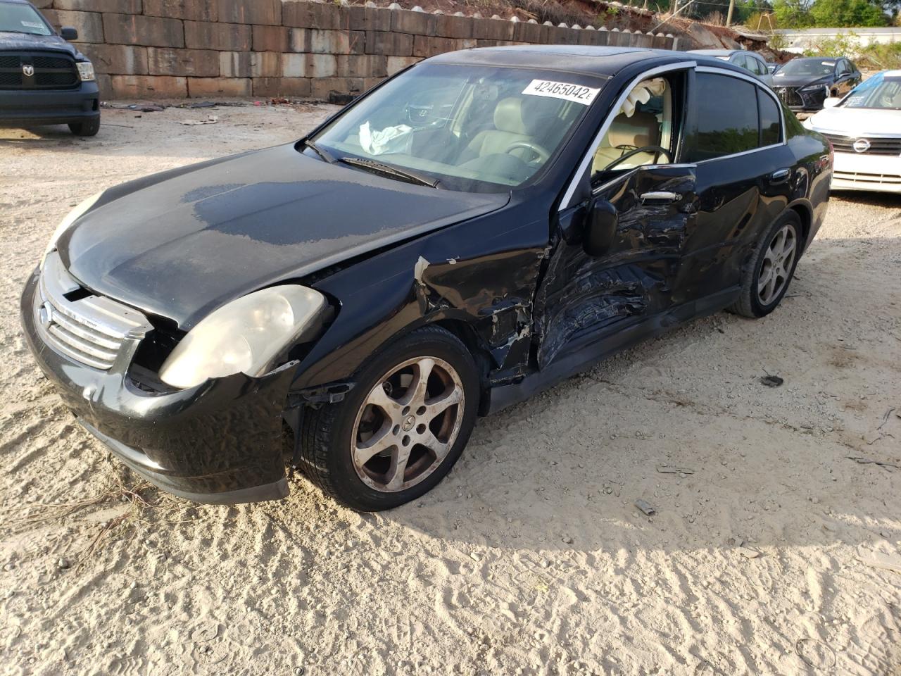 Photo 9 from auction – 2003 INFINITI G35 with VIN JNKCV51E63M334616