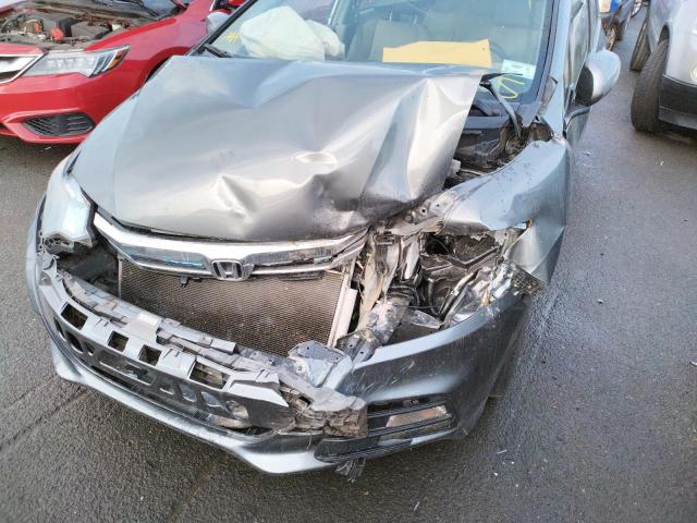Photo 9 from auction – 2014 HONDA INSIGHT EX with VIN JHMZE2H71ES000654