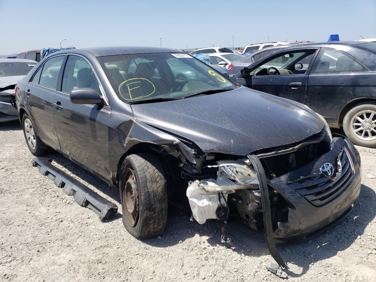 TOYOTA CAMRY CE 2007 with VIN 4T1BE46K67U038227 - Photo from auction