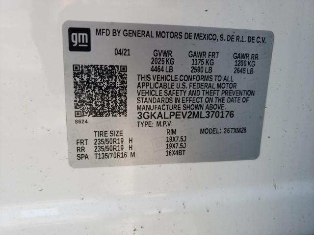Photo 10 from auction – 2021 GMC TERRAIN SL with VIN 3GKALPEV2ML370176