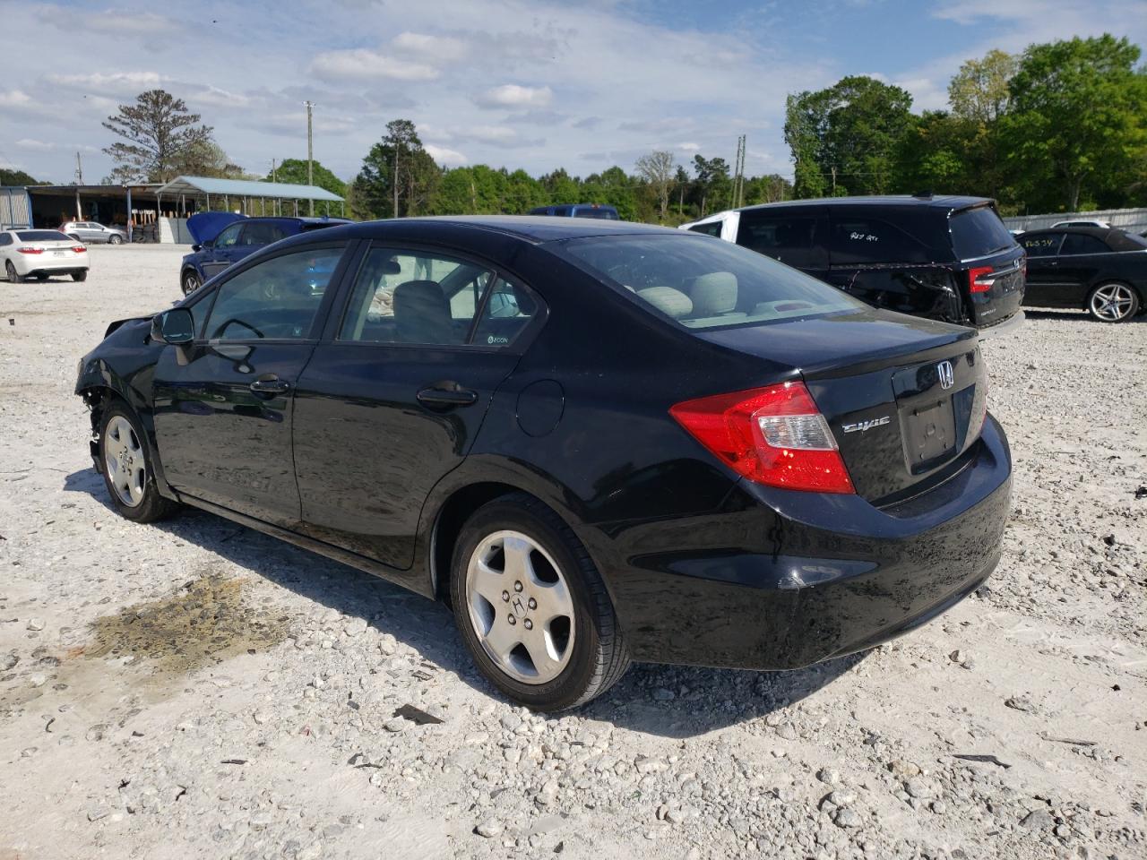 Photo 3 from auction – 2012 HONDA CIVIC with VIN 19XFB2F58CE027929