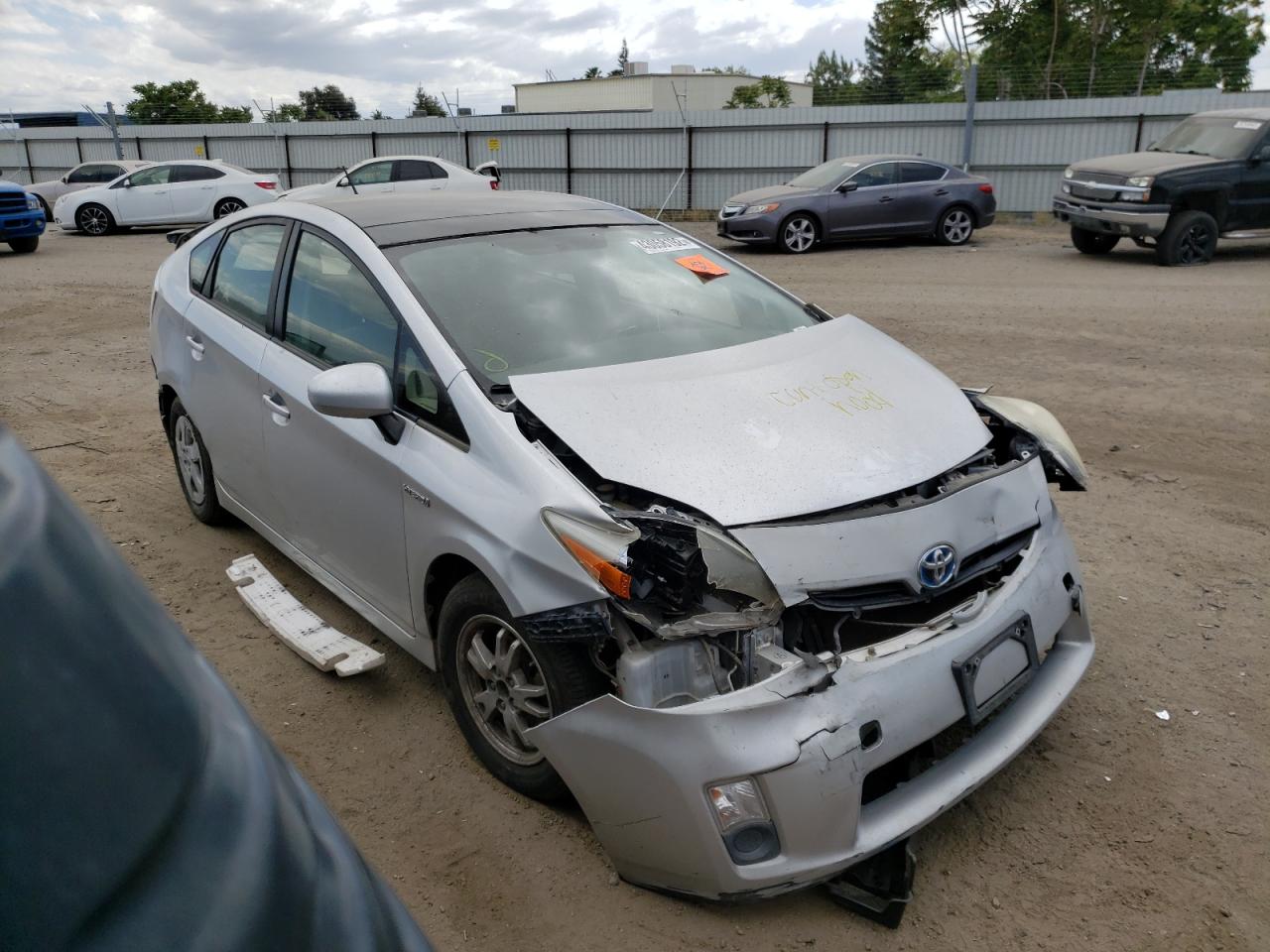 TOYOTA PRIUS 2011 with VIN JTDKN3DU6B5312094 - Photo from auction