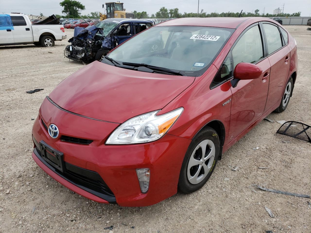 Photo 2 from auction – 2012 TOYOTA PRIUS with VIN JTDKN3DU8C1536489