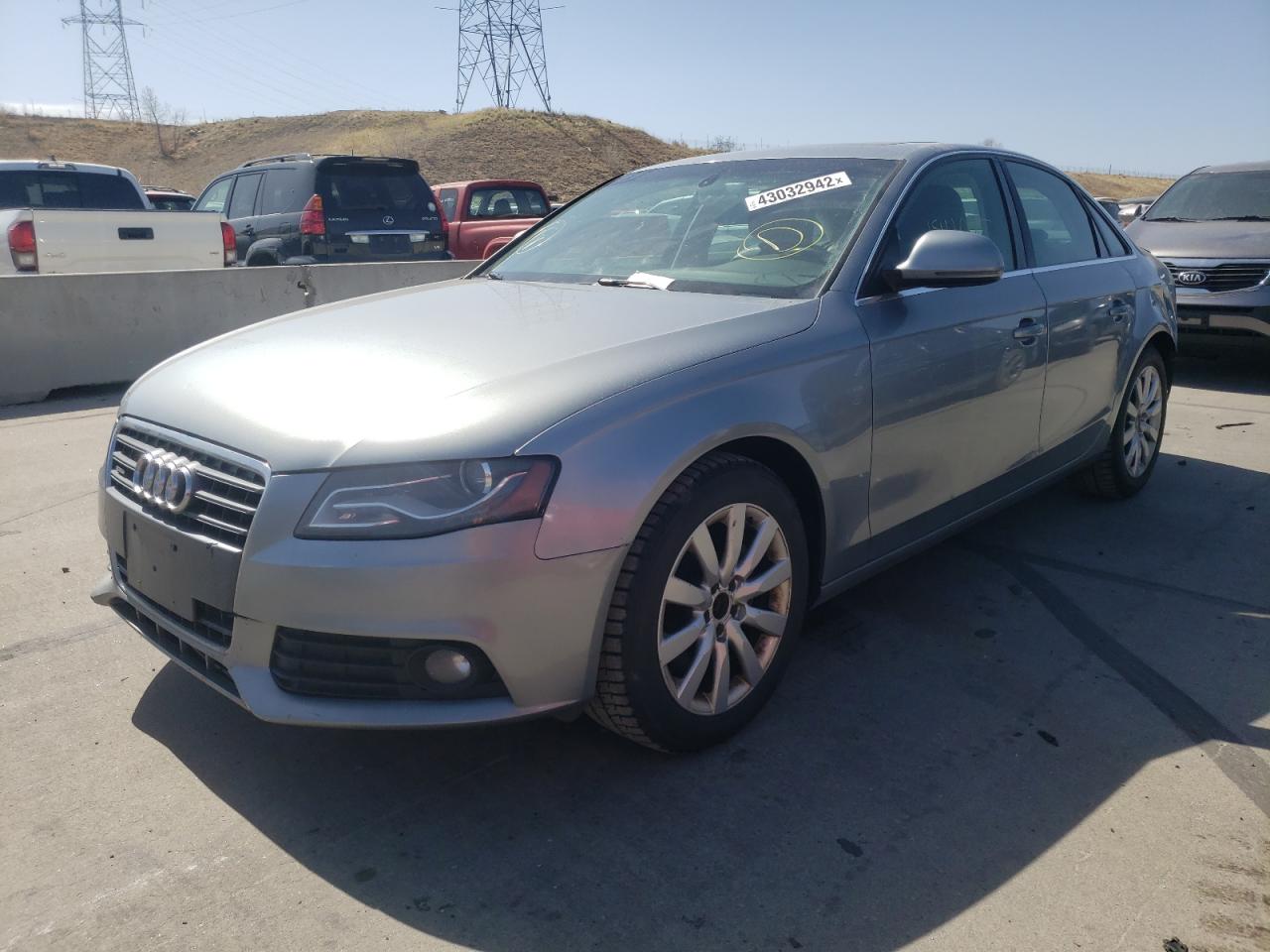 Photo 2 from auction – 2009 AUDI A4 PREMIUM with VIN WAUSF78K49A092188