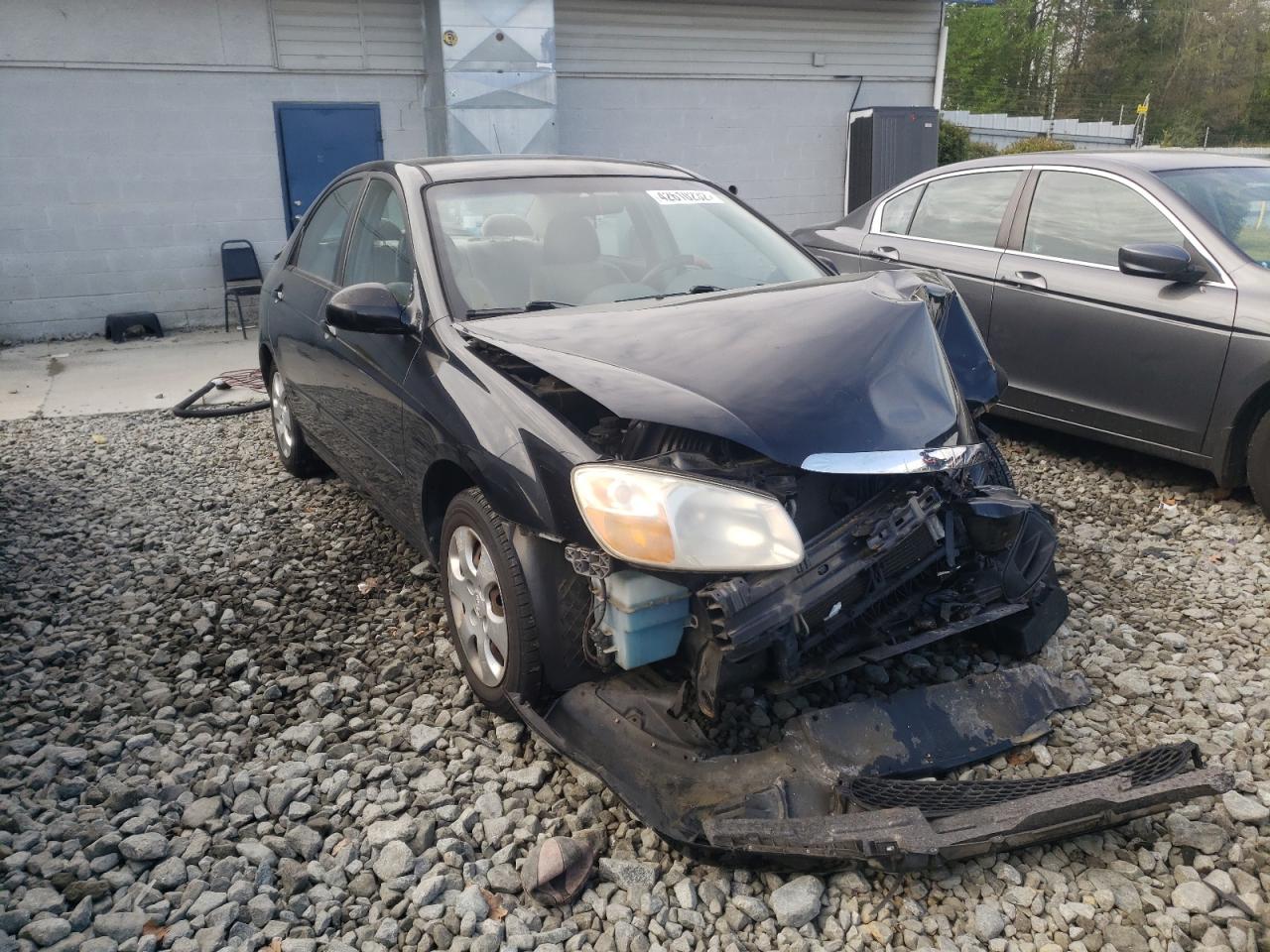 KIA SPECTRA EX 2007 مع رقم تعريف المركبة KNAFE121775473041 - صورة من المزاد