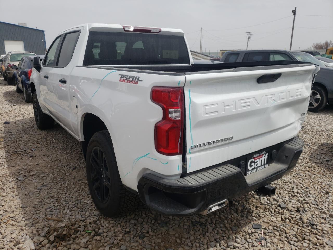 Photo 3 from auction – 2022 CHEVROLET SILVERADO with VIN 1GCPYFEL3NZ186617