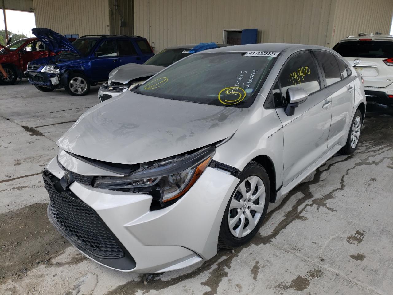 Photo 2 from auction – 2020 TOYOTA COROLLA LE with VIN 5YFEPRAE4LP126372