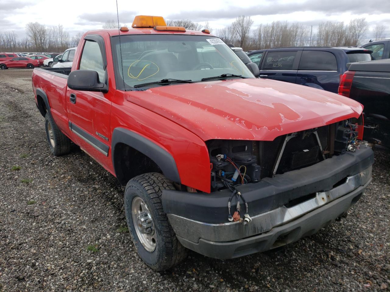 CHEVROLET SILVERADO 2003 with VIN 1GCHK24U83Z116827 - Photo from auction