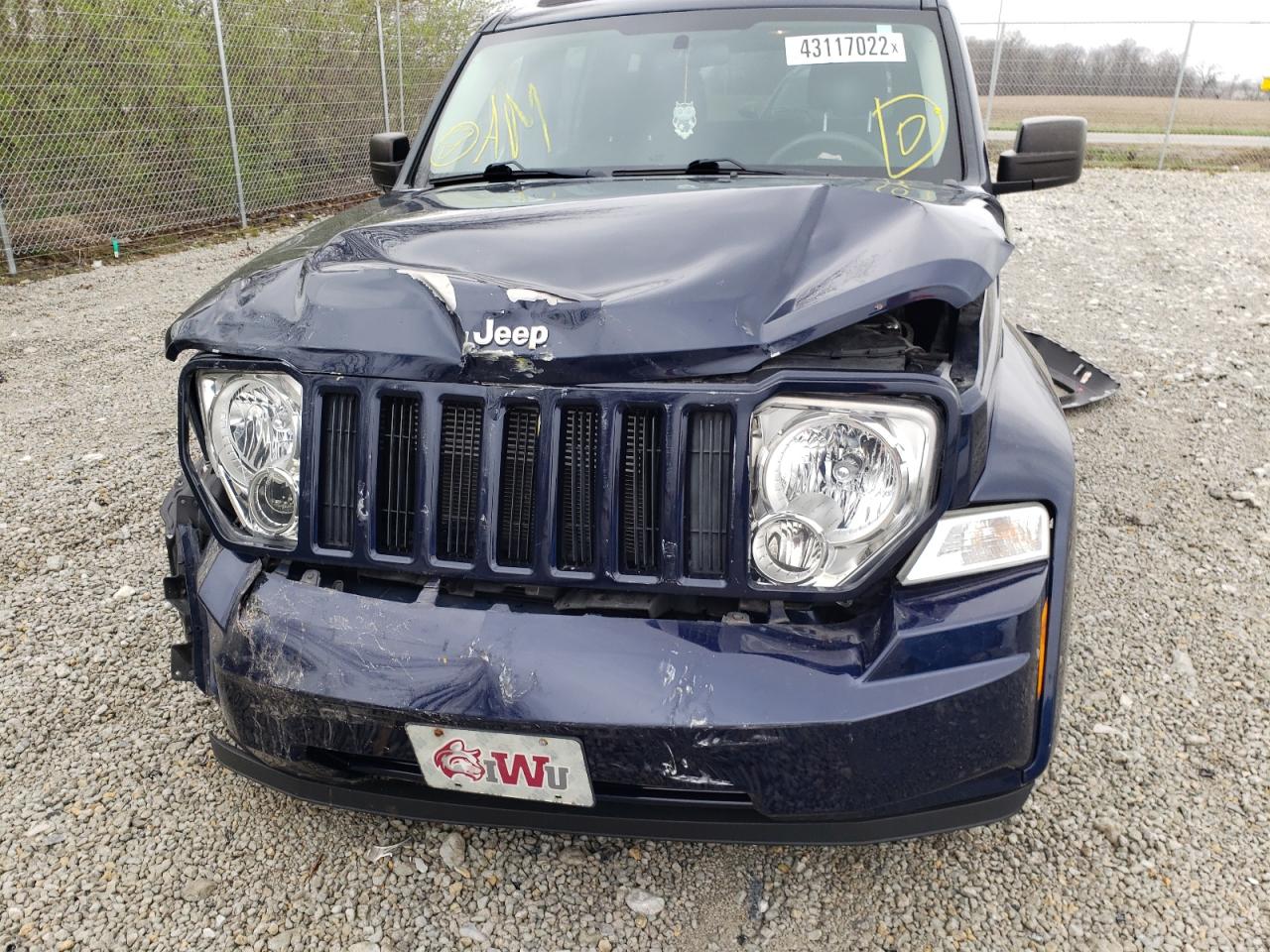 Photo 9 from auction – 2012 JEEP LIBERTY SP with VIN 1C4PJMAK9CW128676