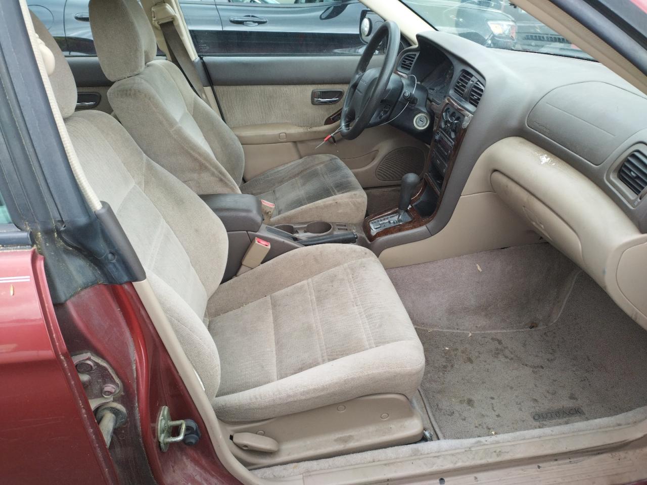 Photo 5 from auction – 2002 SUBARU LEGACY OUT with VIN 4S3BH665X27631808