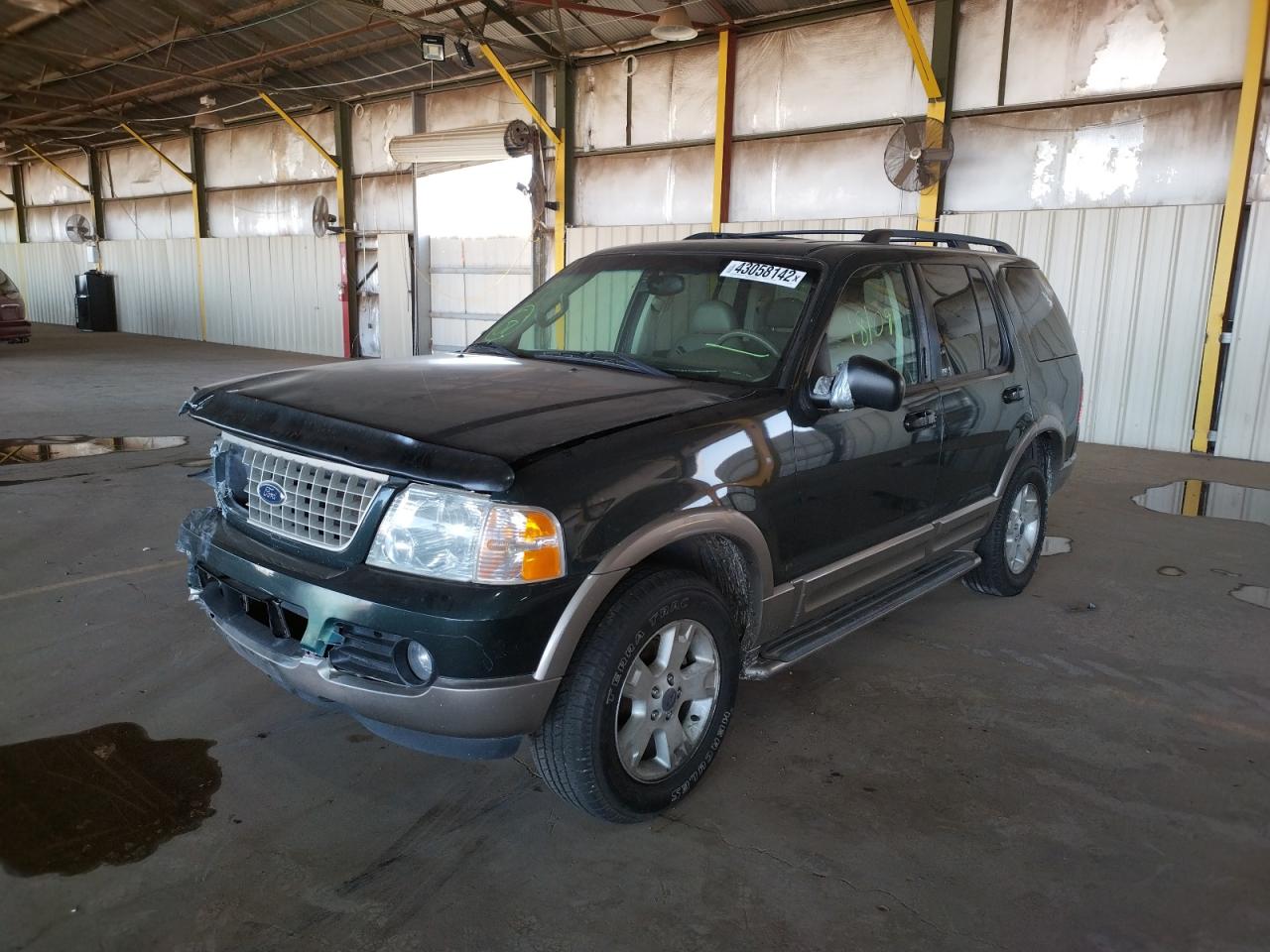 Photo 2 from auction – 2003 FORD EXPLORER E with VIN 1FMZU74E03UB58857
