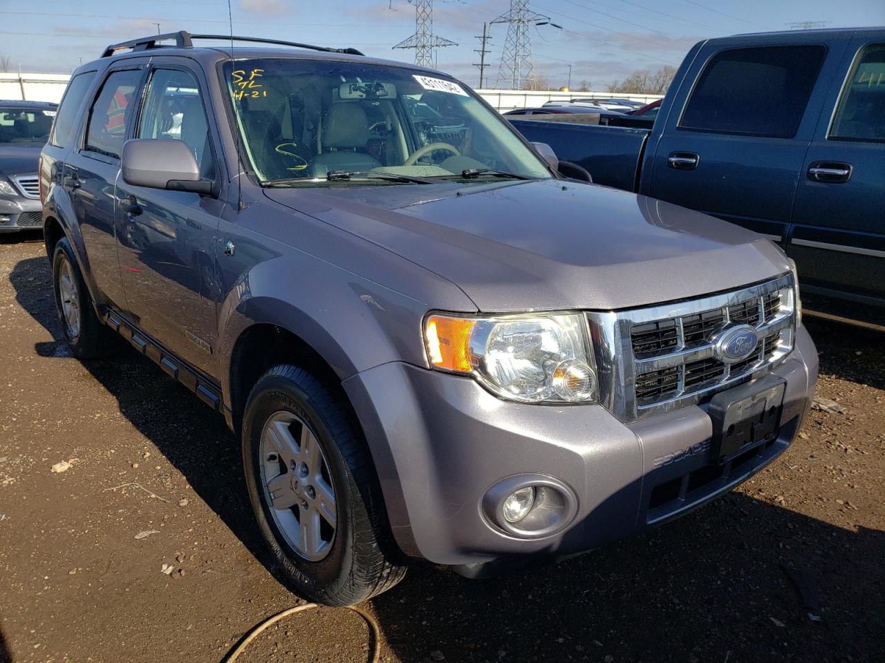 FORD ESCAPE HEV 2008 with VIN 1FMCU59H68KB89708 - Photo from auction