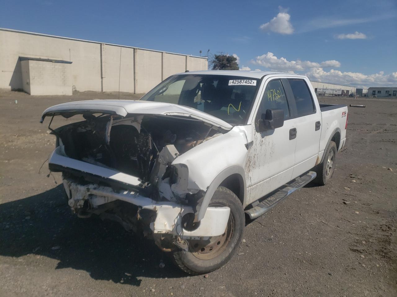 Photo 2 from auction – 2008 FORD F150 SUPER with VIN 1FTPW14V88FB58104