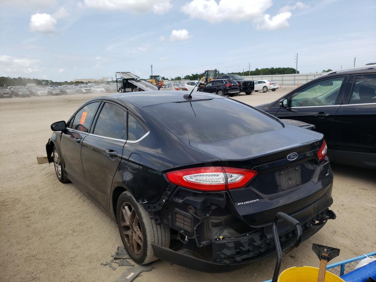 Photo 3 from auction – 2016 FORD FUSION SE with VIN 3FA6P0H72GR170223