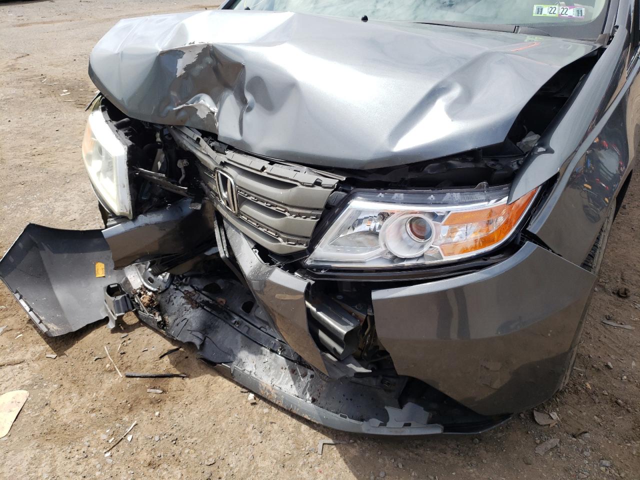 Photo 19 from auction – 2011 HONDA ODYSSEY EX with VIN 5FNRL5H67BB028824